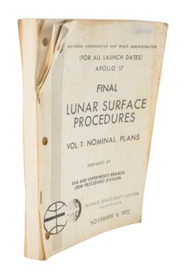 Lot #9536 Apollo 17 Lunar Surface Procedures Handbook (Annotated) - Image 1