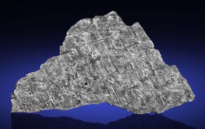 Lot #9939 Aletai Meteorite Large Slice - Image 1