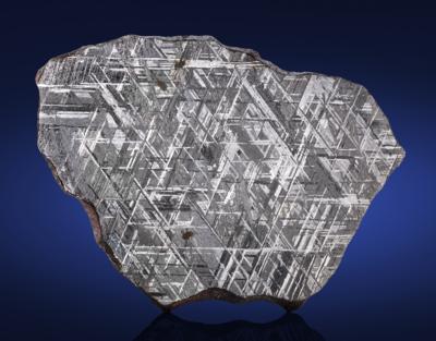Lot #9944 Gibeon Meteorite Complete Slice