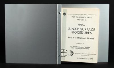 Lot #9523 Gene Cernan's Apollo 17 Flown Lunar Surface-Used EVA-1 Cuff Checklist - Image 23
