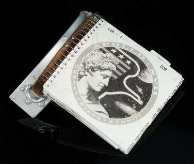 Lot #9523 Gene Cernan's Apollo 17 Flown Lunar Surface-Used EVA-1 Cuff Checklist - Image 3