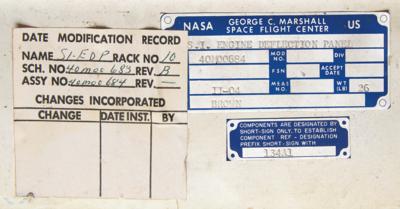 Lot #9652 Apollo Saturn 1 Engine Deflection Meter - Image 6