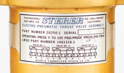 Lot #9852 Polaris/Poseidon ICBM Roll Control Thrusters - Image 3
