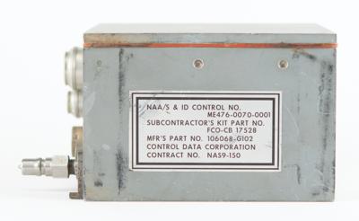 Lot #9674 Apollo CM Guidance and Navigation Computer Buffer Unit - Image 3