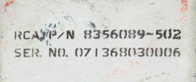 Lot #9650 Apollo CM Block II VHF Transmitter/Receiver - Image 3