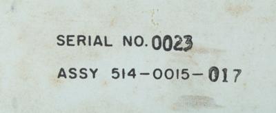 Lot #9651 Apollo CM Block II S-Band Amplifier - Image 3