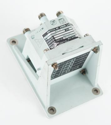 Lot #9660 Apollo CM Block II Radio Frequency Transmission Line Switch - Image 1