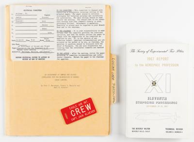 Lot #9641 Lunar Landing Research Vehicle Flight Suit and Archive from Pilot Emil 'Jack' Kluever - Image 28