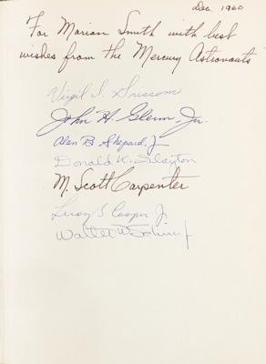 Lot #9065 Mercury 7 Signed Book - Image 2