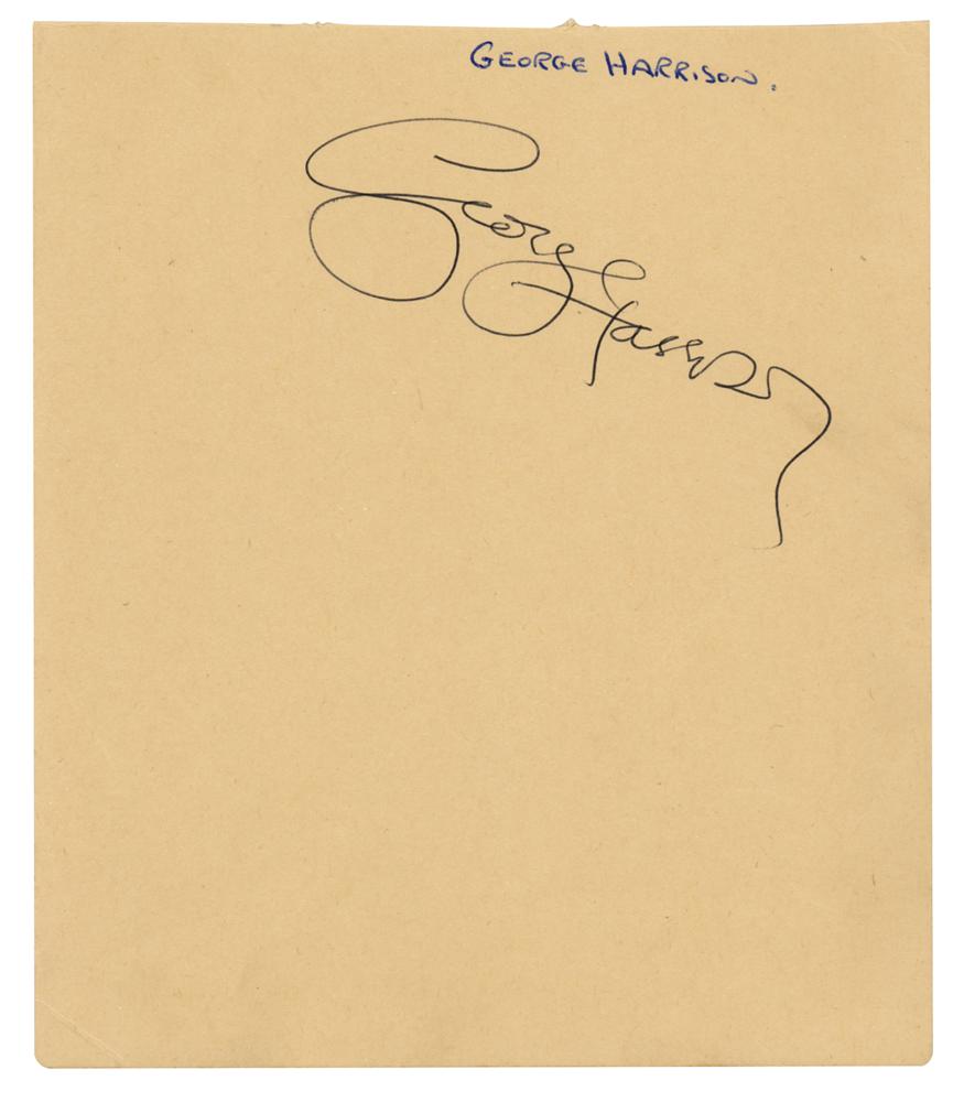 ★GEORGE HARRISON◇校正刷り◇リプロ★Proof◇見本刷り◇額装品 George Harrison Signed Framed Display - George Harrison