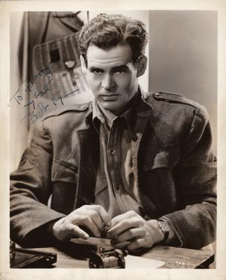 Lot #687 Robert Ryan Signed Photograph - Image 1