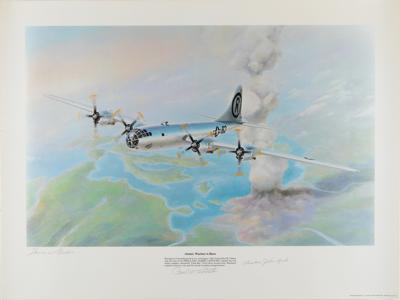Lot #345 Enola Gay Signed Print - Image 1