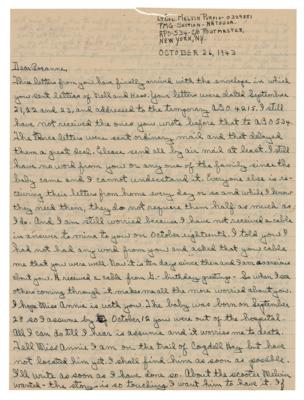 Lot #311 Melvin Purvis Autograph Letter Signed - Image 1