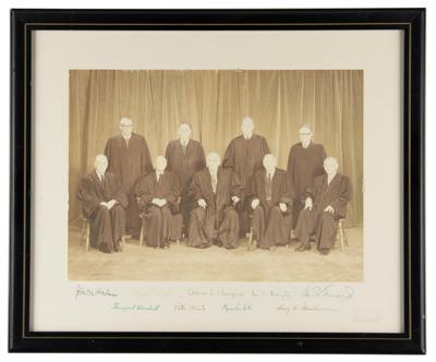 Lot #154 Burger Court Oversized Signed Photograph - Image 1