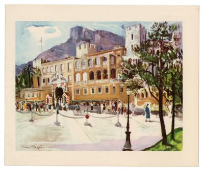 Lot #307 Princess Grace and Prince Rainier Signed Christmas Card - Image 2