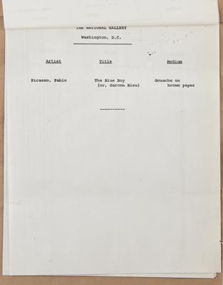 Lot #444 Edward Warburg Document Signed with ANS - Image 3