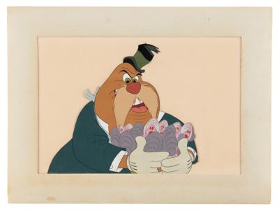 Lot #445 Walrus and Oysters production cel from Alice in Wonderland Production Cel - Image 2