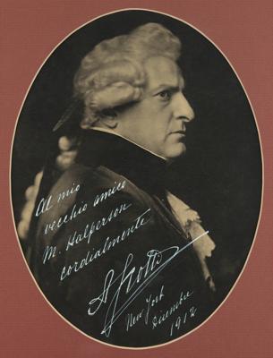 Lot #526 Antonio Scotti Signed Photograph - Image 1