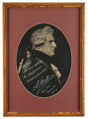 Lot #526 Antonio Scotti Signed Photograph - Image 2