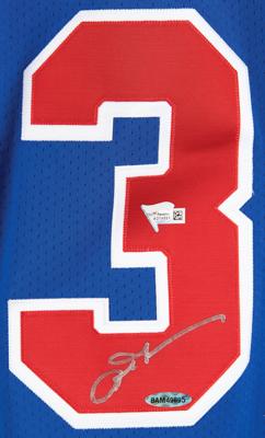 Lot #734 Allen Iverson Signed Basketball Jersey - Image 2