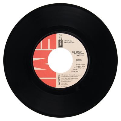 Lot #515 Queen Signed 45 RPM Single Record for 'Bohemian Rhapsody' - Image 4