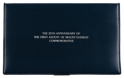 Lot #273 Edmund Hillary and Tenzing Norgay Signed Commemorative Cover - Image 3