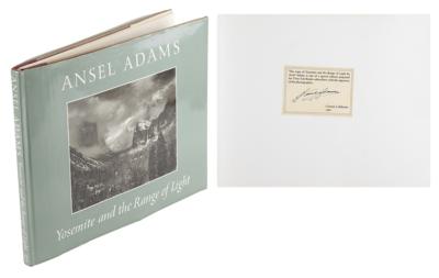 Lot #430 Ansel Adams Signed Book - Image 1