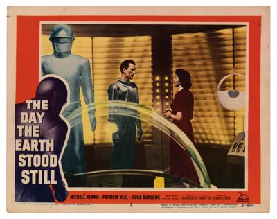 Lot #630 The Day The Earth Stood Still Lobby Card