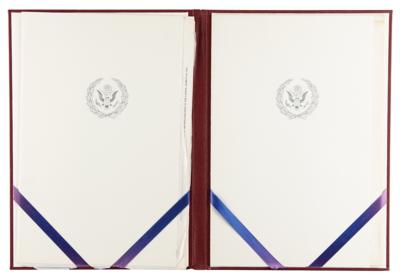 Lot #50 Ronald Reagan Signed Photograph to Warren Burger - Image 5
