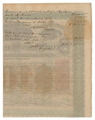 Lot #332 Nathan Bedford Forrest Twice-Signed Document - Image 4