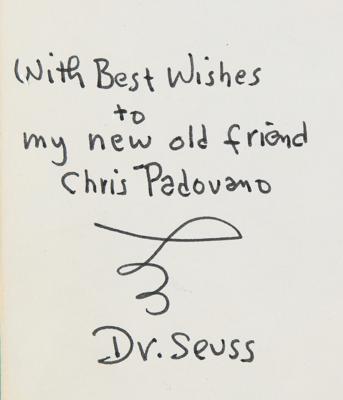 Lot #497 Dr. Seuss Signed Book - Image 2