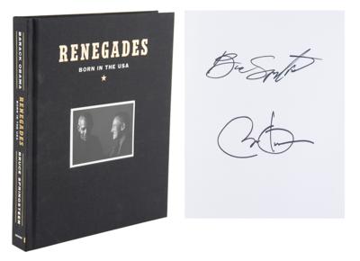 Lot #127 Barack Obama and Bruce Springsteen Book - Image 1