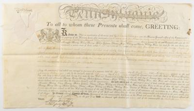 Lot #147 Thomas McKean and Timothy Matlack Archive of (18) Signed Land Grants - Image 18