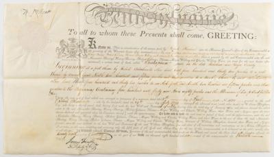 Lot #147 Thomas McKean and Timothy Matlack Archive of (18) Signed Land Grants - Image 20