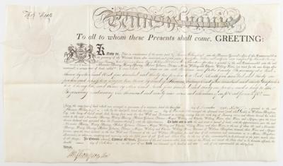 Lot #147 Thomas McKean and Timothy Matlack Archive of (18) Signed Land Grants - Image 28