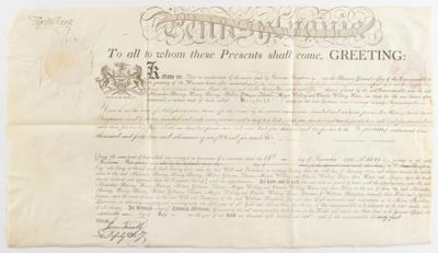Lot #147 Thomas McKean and Timothy Matlack Archive of (18) Signed Land Grants - Image 36