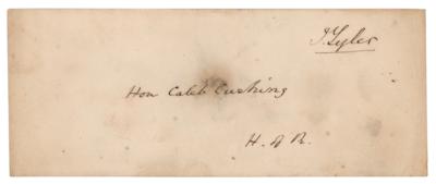 Lot #13 John Tyler Free Frank - Image 1