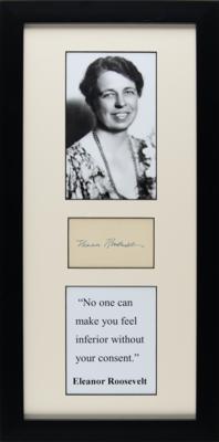 Lot #131 Eleanor Roosevelt Signature - Image 1