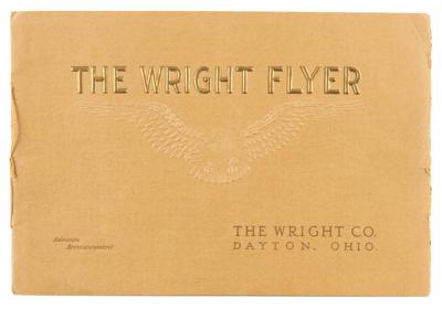 Lot #362 Wright Brothers: Wright Flyer Brochure (1911) - Image 1