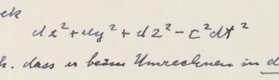 Lot #187 Albert Einstein Handwritten Manuscript: 