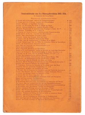 Lot #188 Albert Einstein Hand-Annotated Presentation Offprint of 