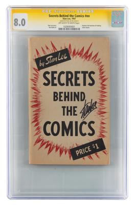 Lot #458 Stan Lee Signed Comic Book - CGC 8.0 (Off-White to White Pages) - Image 1