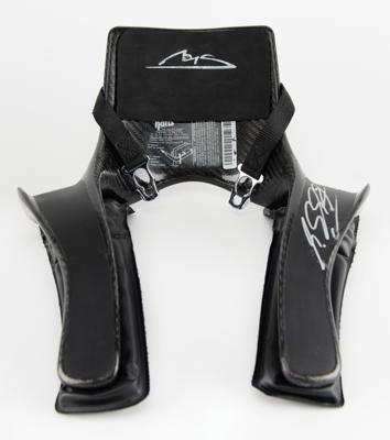 Lot #720 Michael Schumacher Signed Race-Used HANS Restraint System - Image 3