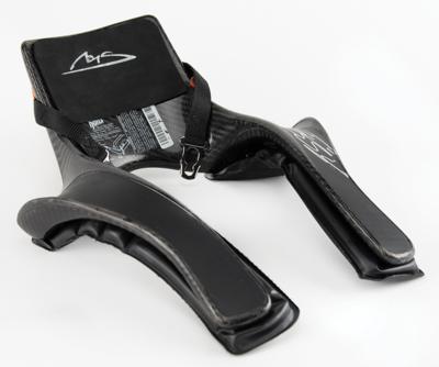 Lot #720 Michael Schumacher Signed Race-Used HANS Restraint System - Image 4