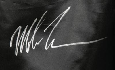 Lot #750 Mike Tyson Signed Boxing Trunks - Image 2