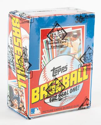 Lot #722 1982 Topps Baseball Wax Box Baseball Cards - Image 1