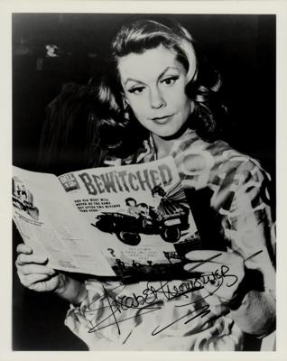 Lot #676 Elizabeth Montgomery Signed Photograph