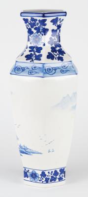 Lot #433 Hand Painted Japanese Vases Vases - Image 4