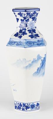 Lot #433 Hand Painted Japanese Vases Vases - Image 5