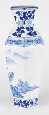 Lot #433 Hand Painted Japanese Vases Vases - Image 9